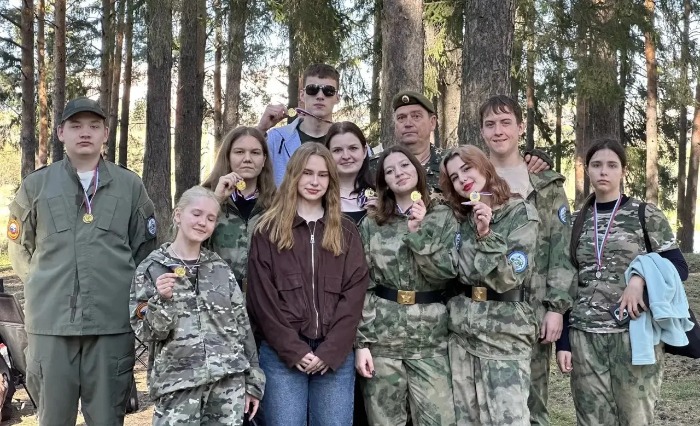 Военно-патриотический отряд «Сокол» — ПЕРВЫЕ!